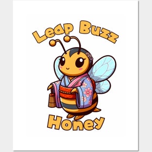 Leap year bee Posters and Art